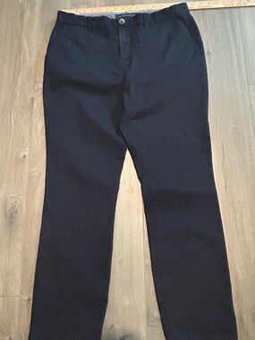 Tommy Hilfiger Navy Straight Chinos